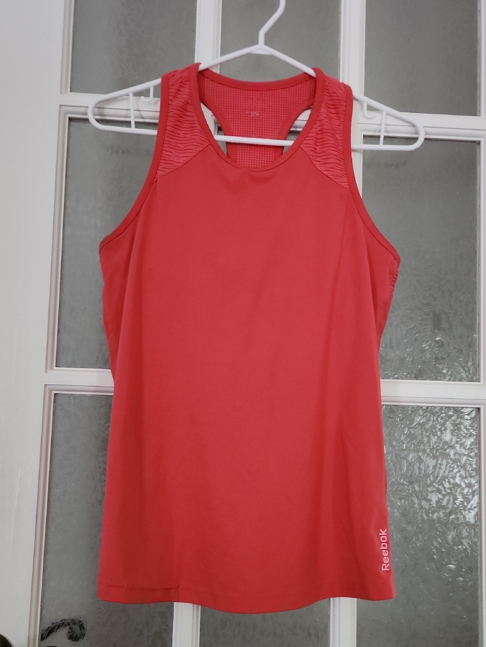 2 for 25$***Reebok Women’s Coral-Red Racerback Tank